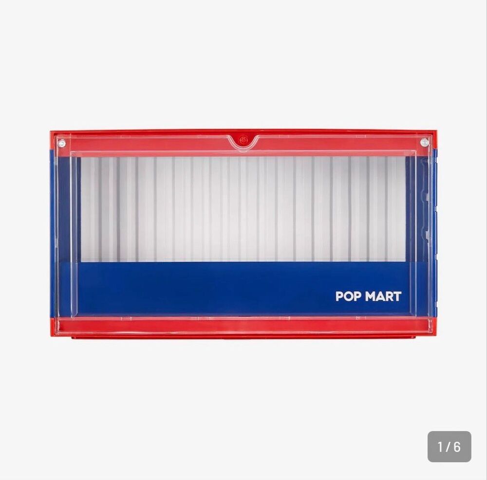 Discontinued NEW Pop Mart DIMOO'S HOLIDAY IN THE USA Luminous Display Container